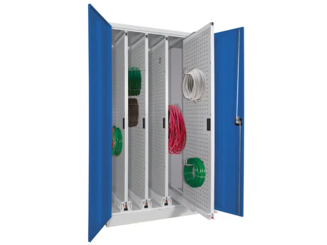 armoire verticale,HxlxP 1950x1000x600mm,RAL7035,face avant RAL3000
