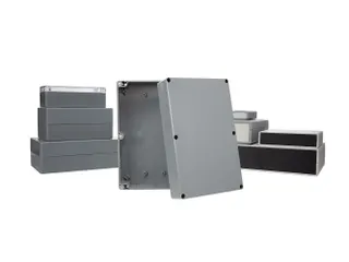Waterbestendige ABS-Behuizing - Donkergrijs 222x146x75mm - 2
