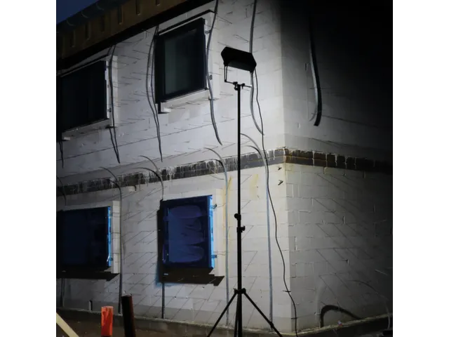 bouwlamp,864 SMD-led,20000-80000lumen,draaggreep,straalhoek 120 °