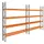 palletstelling,basis+1xaanbouw,HxBxD 4620x7500x750mm,vakl. 3400kg