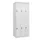 dubbeldekse locker,HxBxD 1850x750x500mm,3x2vak.,vak B 250mm
