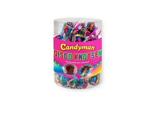 Lolly Candyman discoknotsen 100 stuks