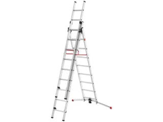 multifunctionele telescoopladder,2x9/1x8,sporten,balk L 5,62m - 2
