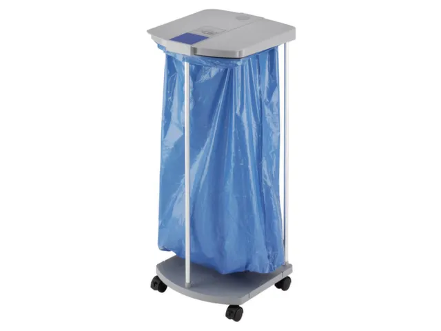 Afvalverzamelaar Alu/kunststof Verrijdbaar 120 liter 1030x430x45mm