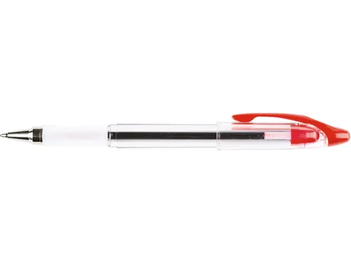 Balpen Met Dop Delta Navulbaar Medium Rood