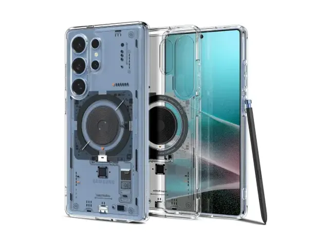 Spigen Ultra Hybrid MagFit Samsung Galaxy S25 Ultra Hoesje Neo One