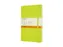 Notitieboek Moleskine large 130x210mm lijn hard cover lemon green