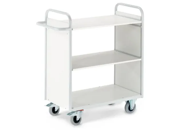 Dossierwagen Draagvermogen 150kg H 1070mm Ral7035