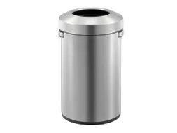 EKO Afvalbak Urban Bin 50 Liter mat Rvs Open top