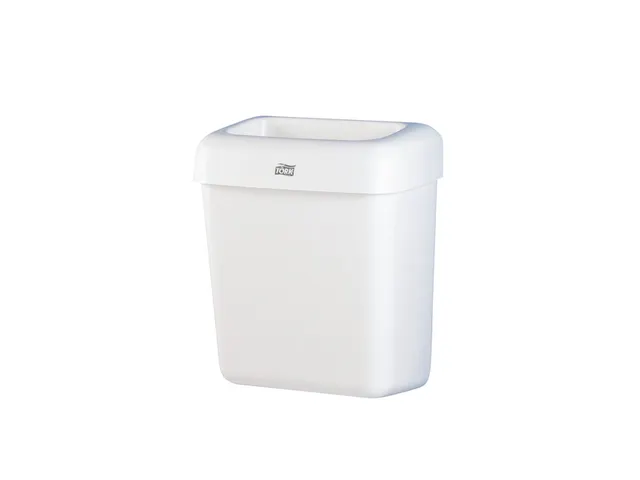 Afvalbak Tork B2 compact formaat 20 liter wit 226100
