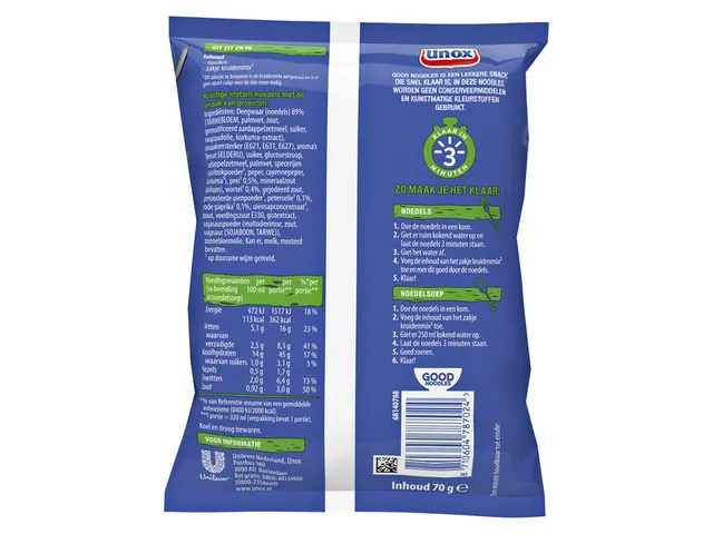 Good Noodles Soep Unox Groenten