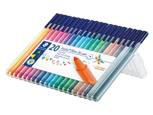 Kleurstift Staedtler 323 Triplus color à 20 kleuren