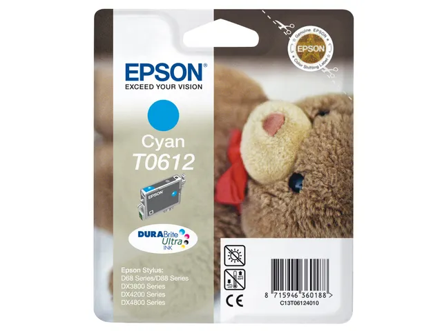 Cartouche "Ourson" - Encre DURABrite Ultra C