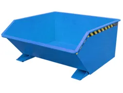 Kiepbak 680x1280x1440mm 0.75m³ 156kg 1000kg Ral5012