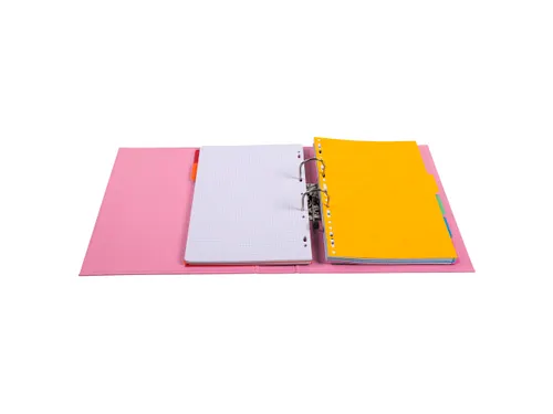 Ordner PVC Prem'Touch A4 70 mm roze