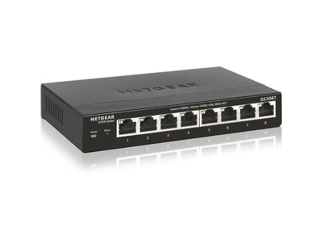 Netgear S350 8-Poorts Gigabit Ethernet Smart Managed Pro Switch