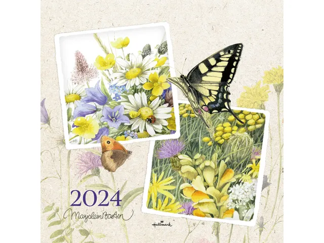 Kalender 2024 Hallmark Marjolein Bastin 7dagen/1pagina 210X210mm