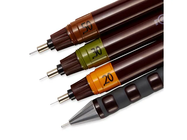 Rotring Isograph Technical Pen College 0,2-0,3-0,5mm set de 3 pièces