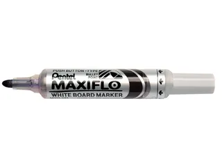 Viltstift Pentel MWL5M Maxiflo whiteboard rond 3mm violet - 2