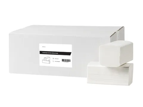 Papieren Handdoek Interfold 32x22cm cellulose 2-laags 20 Pak FSC
