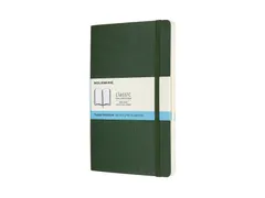 Notitieboek Moleskine large 130x210mm dots soft cover myrtle green
