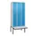 locker met bank,HxBxD 2120x900x815mm,3vak,vak B 300mm,cil.-slot