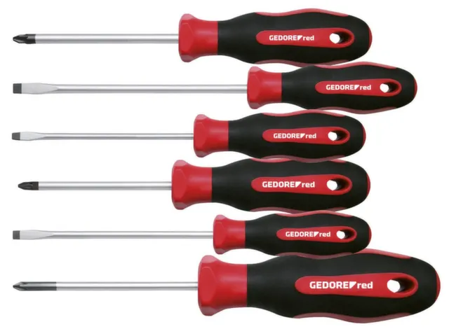 R38002106 2C schroevendraaierset PZ+SL 6-delig