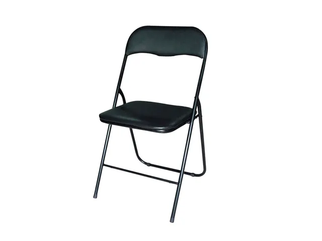 Chaise pliante BRASQ FC100 noir