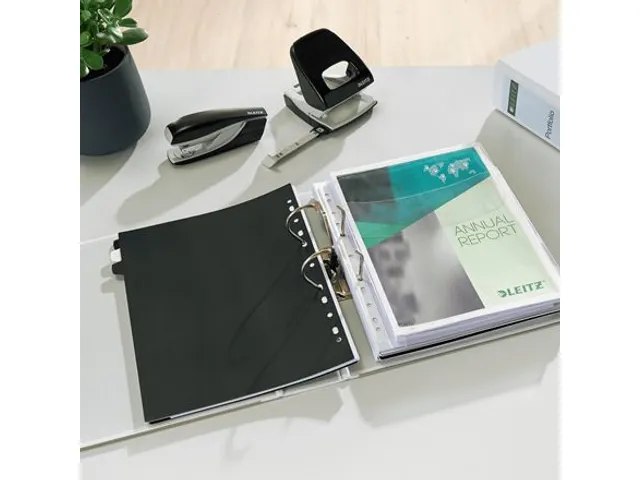 Ordner Leitz 1010 A4 80mm Pp Wit