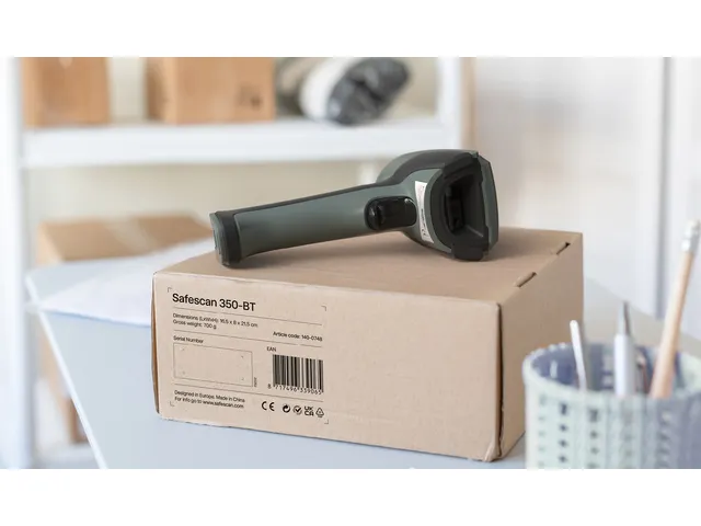 Barcodescanner Safescan 350-BT draadloos