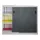 schuifdeurkast,HxBxD 1200x1500x600mm,RAL7035,front RAL7016