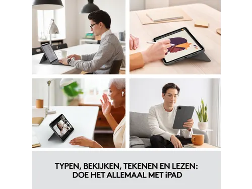 Logitech Combo Touch Toetsenbord iPad Pro (1,2,3gen) 11-inch QWERTY UK