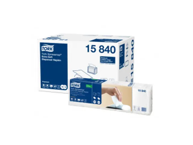 Premium Xpressnap Dispenserservet Interfold 2-laags Wit 8 x 500st