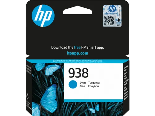 HP 938 originele cyaan inktcartridge 4S6X5PE
