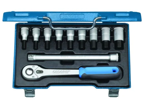 IN 19 Q Schroevendraaierset 1/2 inch 11-delige inbus 5-17mm
