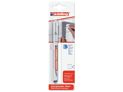 Viltstift edding 8850 Timmerman rond zwart 0.7mm