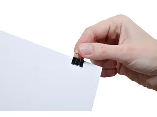 Papierklem MAUL 215 foldback 16mm capaciteit 5mm zwart 12 stuks - 6