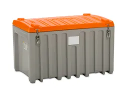 Opbergbox 400L H X B X D 750X 1200X 790Mm Grijs/oranje