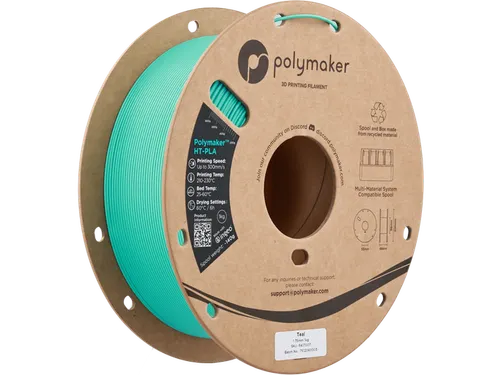 HT-PLA 1,75mm turquoise 1kg Polymaker 3d filament
