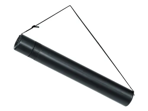 Tekeningkoker Linex Zoom 74Cm Doorsnee 6Cm Zwart