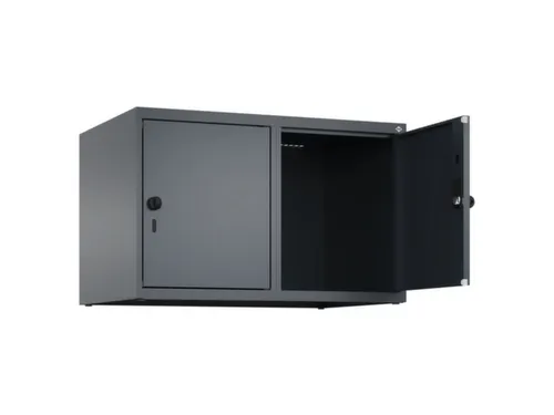 opzetkast,v. locker,2vak.,vak B 400mm,HxBxD 500x800x500mm,vleugeldeur