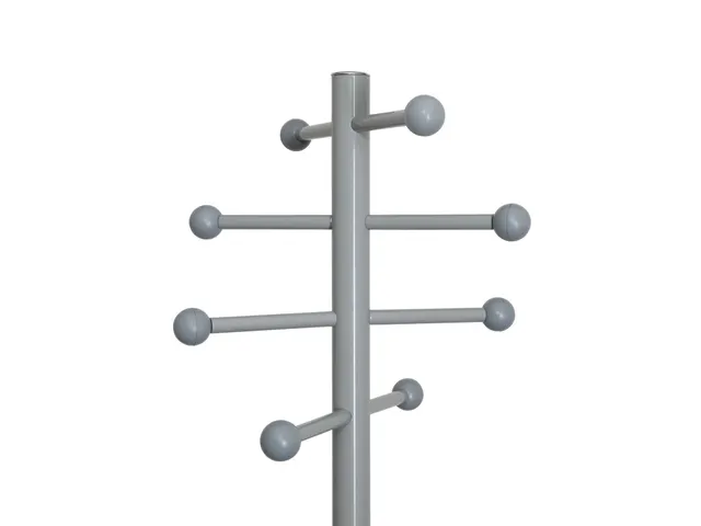 Staande kapstok MAULsaphir Lite 171cm 8 haken Grijs