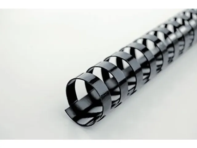 Bindrug GBC 22mm 21-rings A4 zwart 100stuks