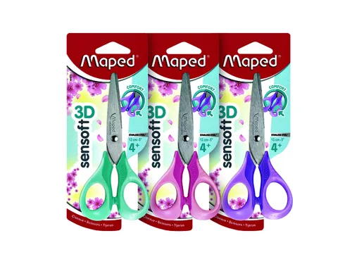 Puntenslijper Maped Connect 2-gaats met gum display à 20 stuks pastel