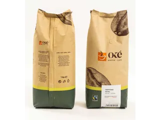 OKE Koffie Koffiebonen Fairtrade Royal zak van 1 kg - 2