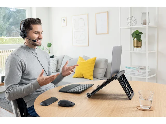 Support PC portable Kensington Easy Riser Smartfit noir