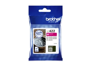 Inktcartridge Brother LC-422M rood - 1