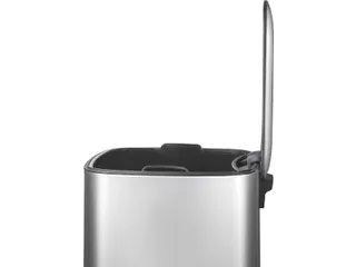 Vierkante Pedaalemmer Regent Step Bin 6 Liter Mat Rvs - 6