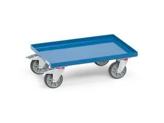 Eurobakken Rolplateau 13585 250kg 600x400mm Staalplaat Ral5007 - 1