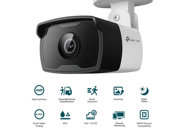 Vigi C340I 4MP Outdoor IR Bullet Netwerkcamera